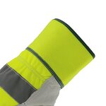 Hi-Visibility Leather Gloves Supplier - MaxiPact Customized Logo