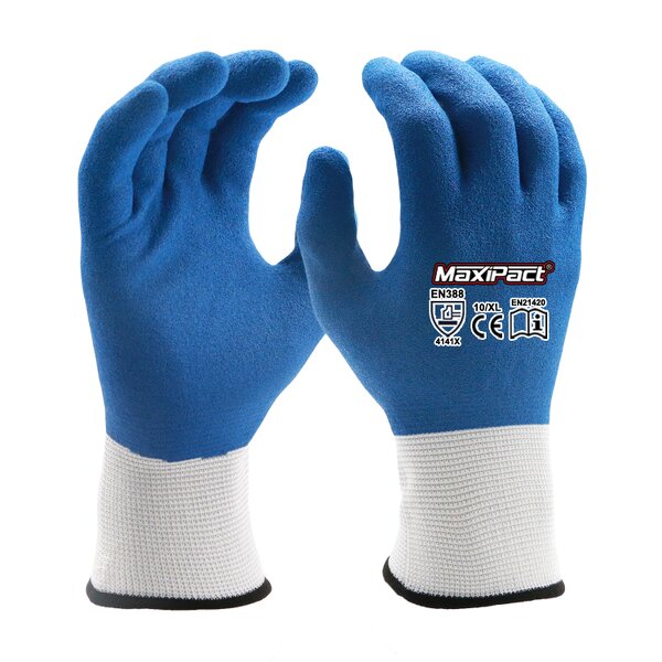 Nitrile Custom Logo Gloves Supplier - MaxiPact 13 Gauge High