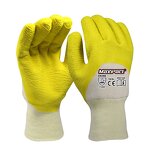 Latex Crinkle Gloves Supplier - MaxiPact 3/4 Dipped Industrial