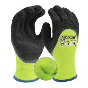 Latex Foam Gloves Manufacturer - MaxiPact 7G 3/4 Dipped Warm