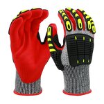 TPR Nitrile Gloves Manufacturer - MaxiPact with Thumb Crotch