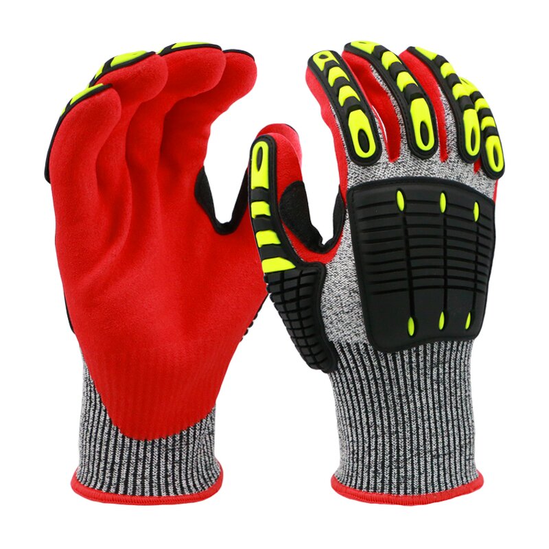 TPR Nitrile Gloves Manufacturer - MaxiPact with Thumb Crotch