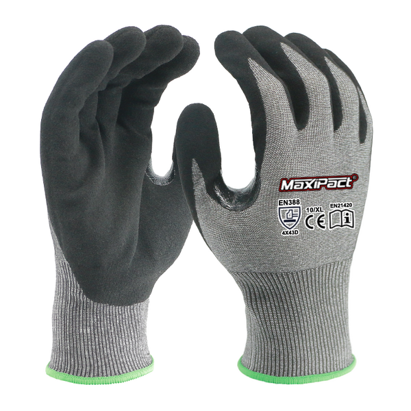 Nitrile Protective Gloves Supplier - MaxiPact Wholesale 18G