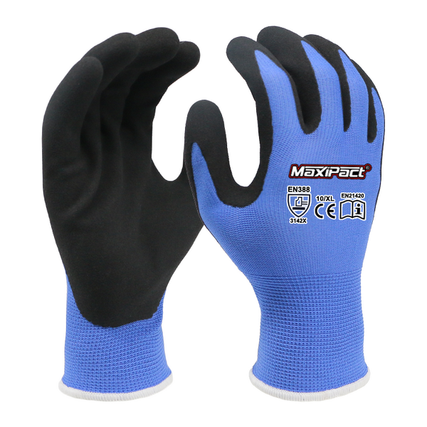 Latex Sandy Gloves Manufacturer - MaxiPact 3142X Indoor/Outdoor