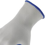 Blue Nitrile Safety Gloves Supplier - MaxiPact 13G Construction