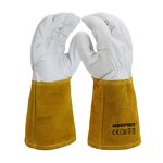 Outdoor Welding Gloves Supplier - MaxiPact Grain+Split Leather