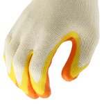 White Garden Gloves Supplier - MaxiPact 10 Gauge Construction
