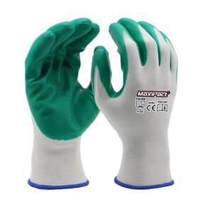 13 Gauge Green Gloves Manufacturer - MaxiPact Heavy Duty