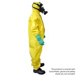 PPE Coverall Manufacturer - Type3 4 Heavy PVC Chemical Liquid Spray HazMat Suits