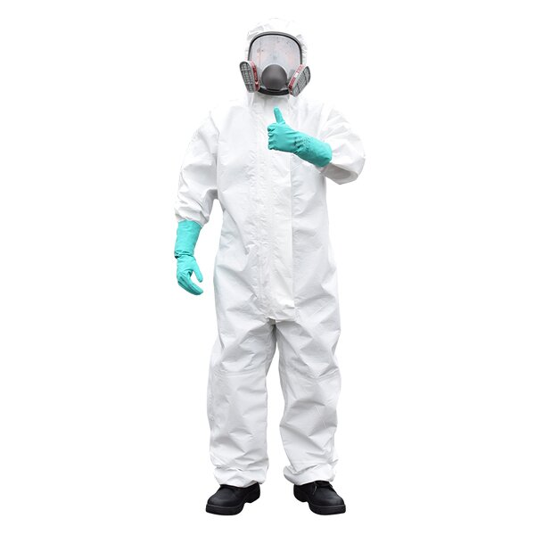 Chemical Protective Clothing Supplier - CP4 CP3 Overall Jumpsuit Anti Acid Hooded OEM