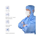 Antistatic Jumpsuit Factory - Industrial Polyester Cleanroom ESD Smock for LED Industry