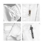 ESD Safety Workwear Manufacturer - Anti-static Jacket Pants Cleanroom Suit for Food Lab