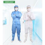 Antistatic Jumpsuit Factory - Industrial Polyester Cleanroom ESD Smock for LED Industry