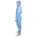 Washable Hooded Jumpsuit Supplier - ESD Garment Reusable for Microelectronics One-Piece