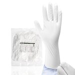 Nitrile Gloves Supplier - Powder Free White 9 Inch Cleanroom Class 100