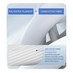 Washable ESD Garment Factory - Reusable Suit Jacket and Pants Set Antistatic Clothes