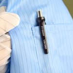 Polyester Carbon Fiber Jacket Supplier - Customizable Anti-Static Cleanroom Lab Reusable