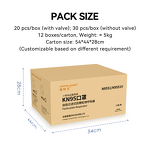 Particulate Respirator Supplier - FFP1 FFP2 Disposable with Exhalation Valve Industry Safety