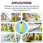 Chemical Protective Clothing Manufacturer - CP4 Type4 /Type 3 Overall Anti Acid Hooded