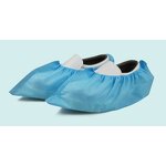 CPE Shoe Covers Factory - Durable Blue Disposable Providing Reliable Protection Keeping Floors Clean