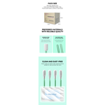 Foam Swabs Manufacturer - Lint-Free Dust-Free Green Rod PP for Sterile Environments