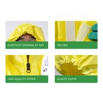 PPE Coverall Manufacturer - Type3 4 Heavy PVC Chemical Liquid Spray HazMat Suits