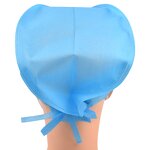 Disposable Hair Cap Supplier - PP Non Woven With Ties for Doctors Nurse Scrub