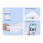 Disposable Nitrile Gloves Factory - 9 inch Cleanroom White for Safe Protection