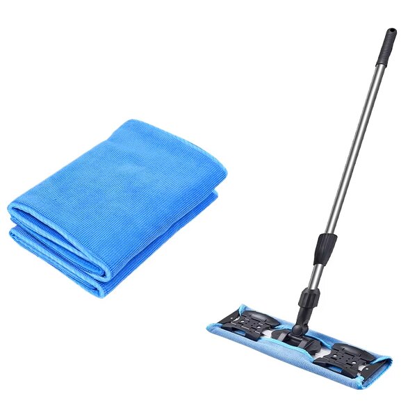 Cleanroom Swifter Mop Factory - Portable Self Squeeze Flat Mop with Microfiber