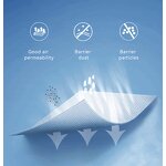 Disposable Boot Cover Manufacturer - Protective Dustproof Anti Slip Sterilizable White ESD