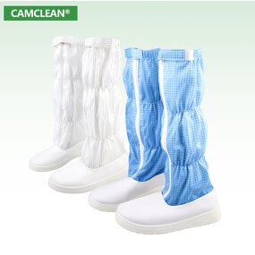 ESD Leather Half Boots Manufacturer - Soft Long Autoclavable Chemical Cleanroom Covers