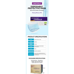 Disposable Face Mask Supplier - Export Personal Protective Equipment 3 Ply Blue