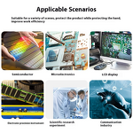 ESD Finger Cot Supplier - Anti-Static Natural Latex for Semi-Conductor Cleanroom