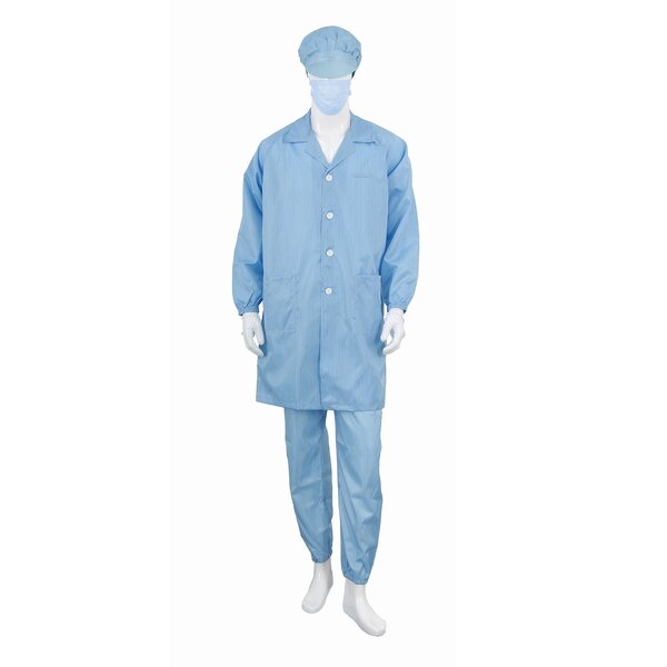ESD Cleanroom Lab Coats Supplier - Washable Garment for Microelectronics Semiconductor