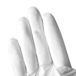 Nitrile Cleanroom Gloves Supplier - 12 Inch GN3 Durable Class 100/1000 White