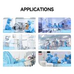 ESD Cleanroom Coverall Manufacturer - Reusable Workshop Garment for Cleanroom Environments