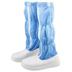 Anti-static Cleanroom Boots Factory - PVC Sole ESD Shoe for Semiconductor Cleanroom