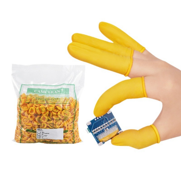 Anti-Static Finger Cots Manufacturer - Nitrile Powder-Free Cleanroom with Anti-Slip