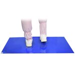 Disposable Shoe Covers Manufacturer - Blue CPE 100pcs/bag PE Material Overshoes Wholesale