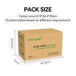 Cleanroom Wiper Manufacturer - 136gsm Laser/Ultrasonic Cut for Semiconductor Industrial