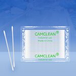 Wooden Cotton Swabs Factory - 100 Pcs 6" Slender Pointed Tip for Lab Cleanroom