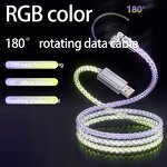 Elbow Data Cable Manufacturer - 180 Rotate RGB Luminous