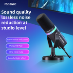 USB Microphone Manufacturer - HOT Sale RGB Light Noise