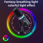 USB Microphone Manufacturer - HOT Sale RGB Light Noise