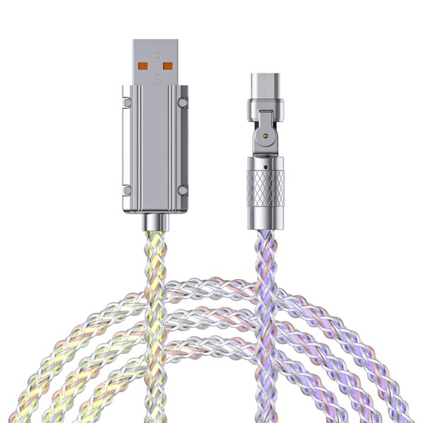 USB Fast Charge Cable Supplier - Android Mobile 180 Degree