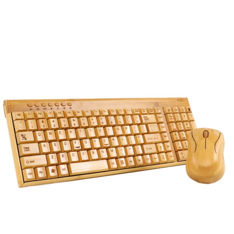 Wireless Keyboard Manufacturer - New Arrival Bamboo for