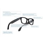 AI Smart Glasses Supplier - G300 800W HD Camera 32GB