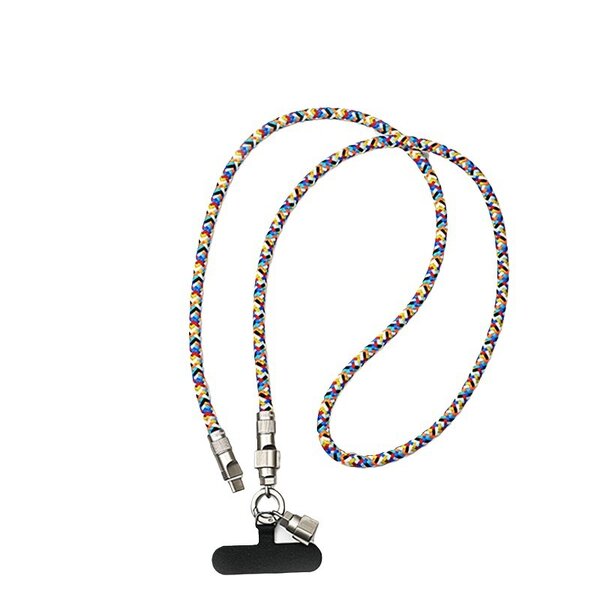 2 in 1 Lanyard Supplier - Universal Chain Type C