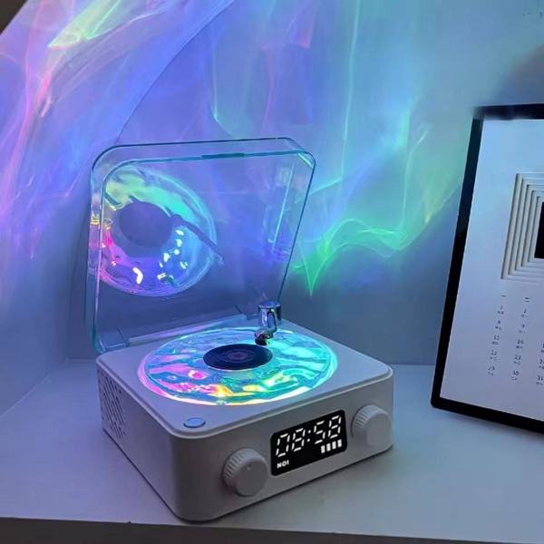 Vinyl Player BT Speaker Manufacturer - RGB Rhythm Light Waves