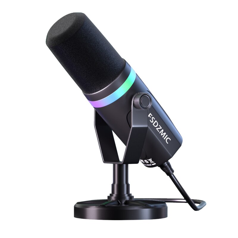 USB Microphone Manufacturer - HOT Sale RGB Light Noise